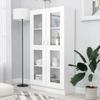 VidaXL Display Cabinet White 82.5x30.5x150 Cm Engineered Wood 802759