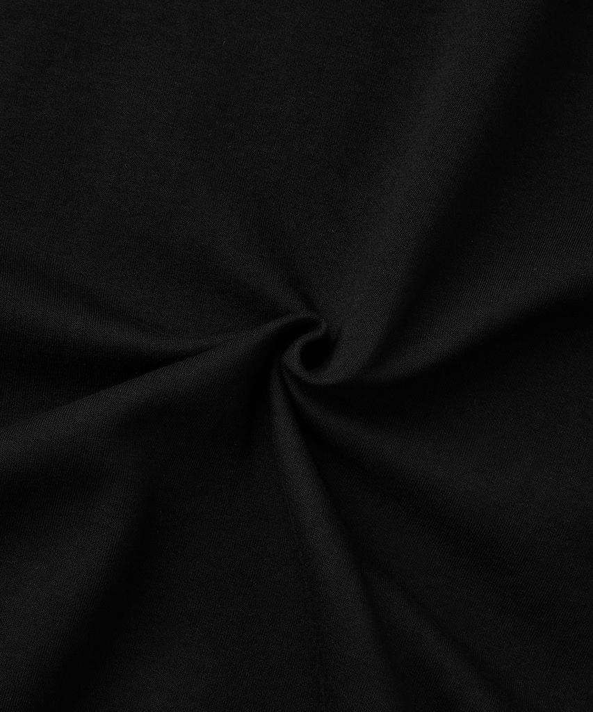 OUTSTANDING Turtleneck Long Sleeve Tee_Black