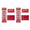 2 Set Santa Claus Christmas Money Card Envelope Red Merry Christmas Decorations  Party