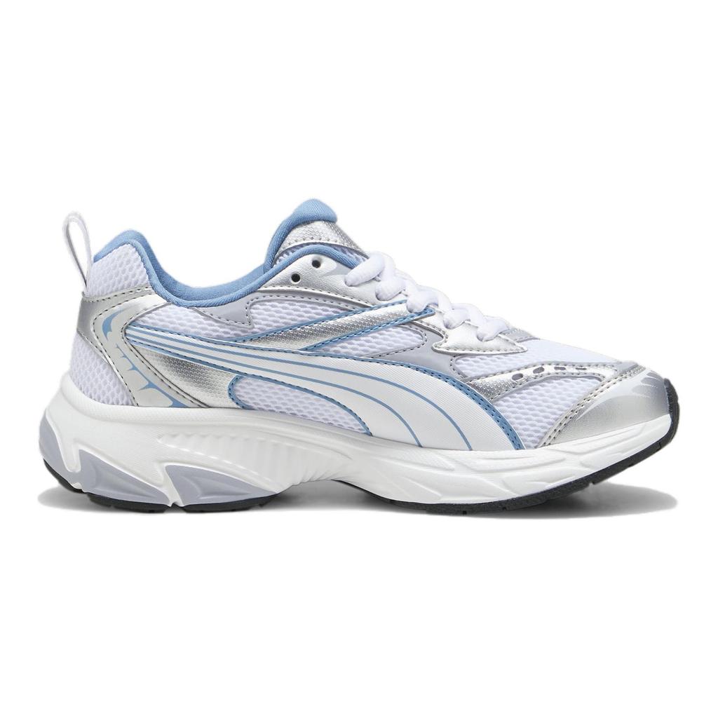 Puma Morphic Big Kid Silver Zen Blue Kids Sneakers White 393792-07