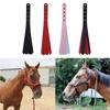 1Pcs PU Leather Equestrian Training Pointer With Handle Racing Riding Crop for Horse Training