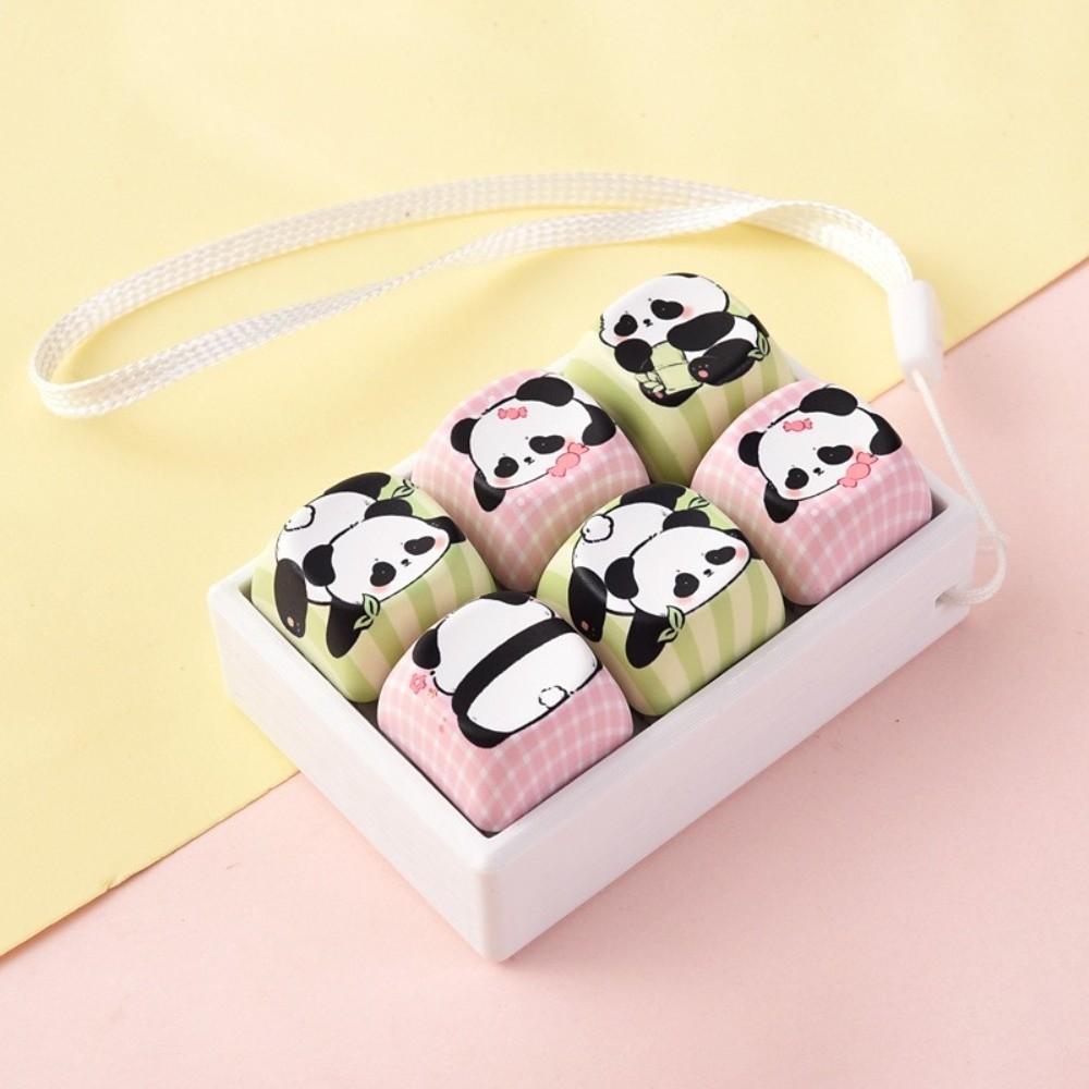 Cartoon Animals Keycap Fidget Keychain Sensory Clicky Button Keyboard Button Clicker Christmas