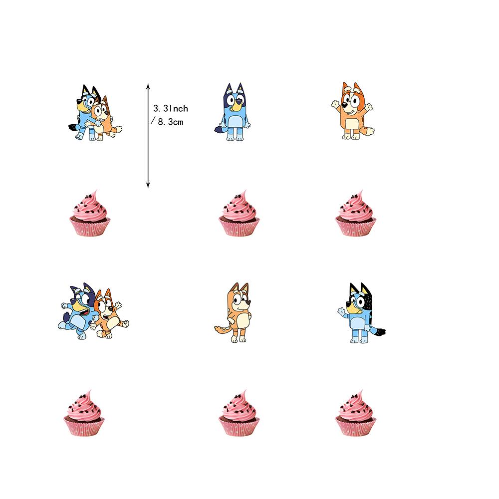 30 шт. розовые голубые воздушные шары для украшения дня рождения, набор с баннером, топперы для торта