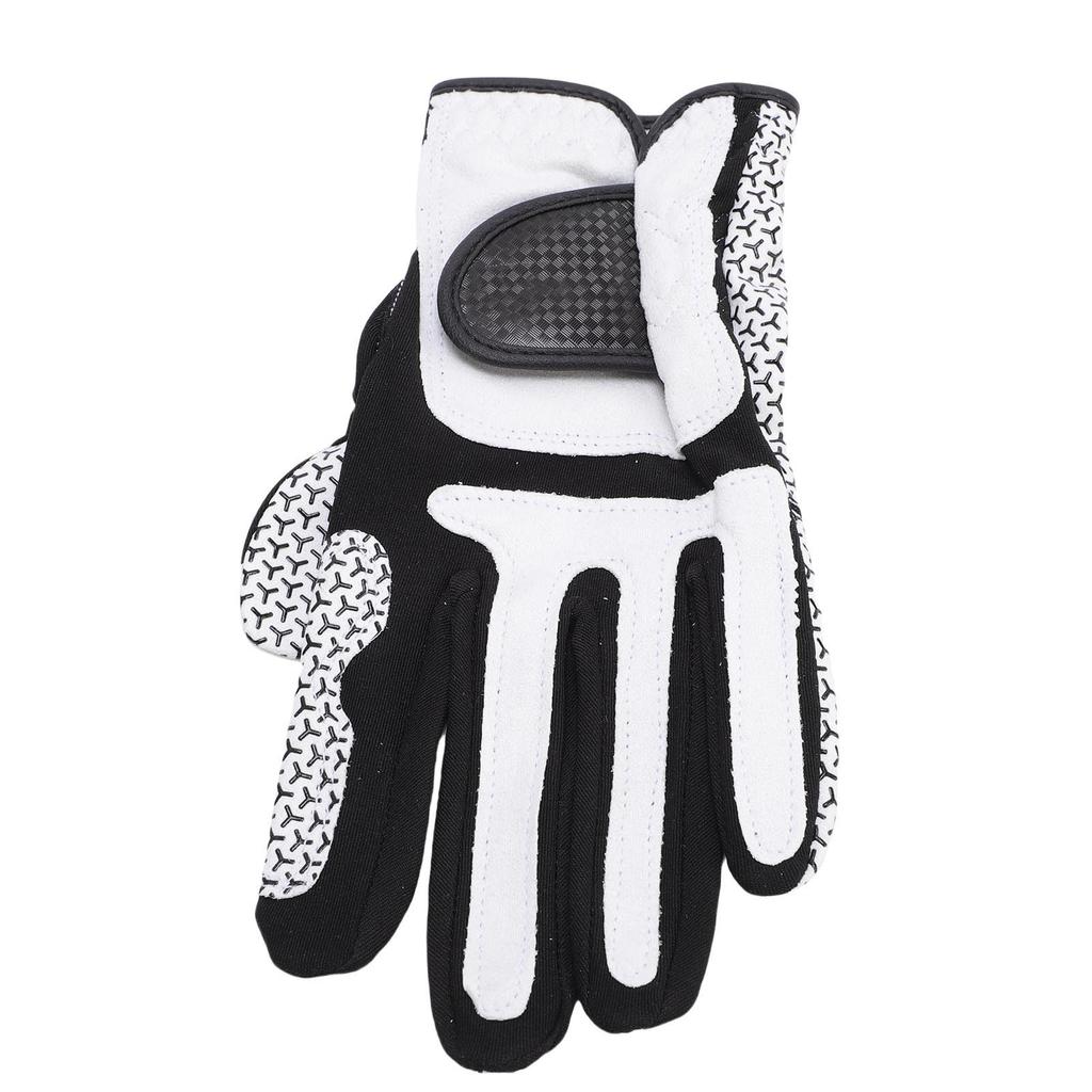 Golfing Glove High Elasticity Anti Slip Touch Fastener Breathable Golfing Handwear Left Hand