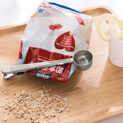 Мерная ложка для кофе Zintan, 10 г, нержавеющая сталь с зажимом, мерная ложка, ложка для мороженого, металлическая мерная чашка