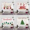Christmas Tree Simple Pattern Tapestry Living Room Sofa Home Decor Christmas Gift