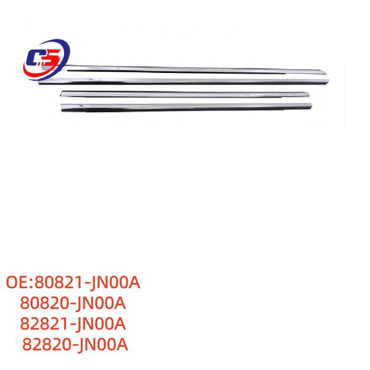 Хромированная накладка уплотнителя окна для Nissan Altima/Teana 08-12 (80820-JN00A)