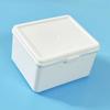 Multi-purpose Transparent Plastic Storage Box Rectangular Shape Collection Box Jewelry Container Desktop Organizer Cards Box