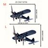 Металлическая флюгер-самолет 3D Piper J3 Cub Ветряная вертушка Ветряная мельница Садовый декор Дом Улица Крыша Самолет Индикатор Направления ветра P1C8
