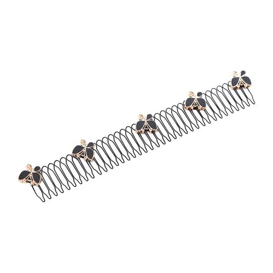 U-образный фиксатор для отделки волос, волнистая расческа, U-образная заколка для волос, металлическая проволока, расческа для волос, мини-держатель для челки, инструмент для укладки, невидимая прическа, аксессуары для волос