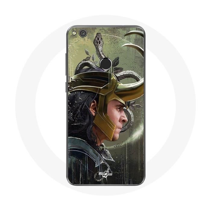 Coque pour Huawei P8 Lite 2017 Loki Thor Ragnarok avec Casque Fanart Saison 1
