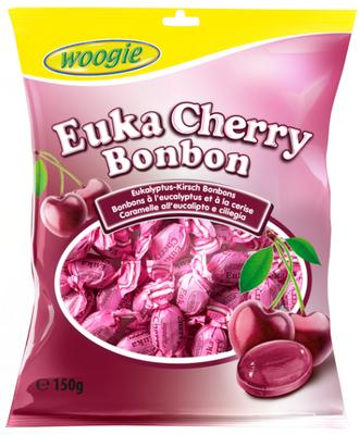 Woogie Euka Cherry Candies Eucalyptus Cherry 150 G
