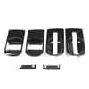 6pcs Carbon Fiber Style Door Handle Bowls Fits for Hyundai Grand Starex H1 2019