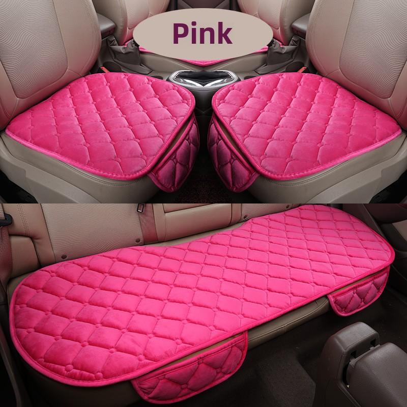 Auto Warm Car Cushion Three-piece Set Car Seat Cushion Three-piece Seat Cushion