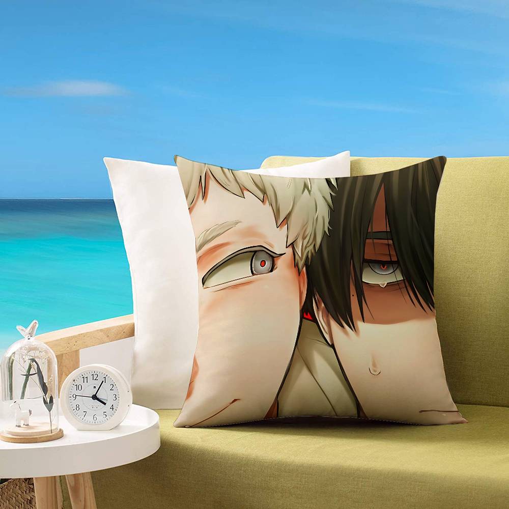 TThe Summer HHikaru Died Customizable Square Pillowcases Stylish And Soft Perfect For Beds Cars And Sofas