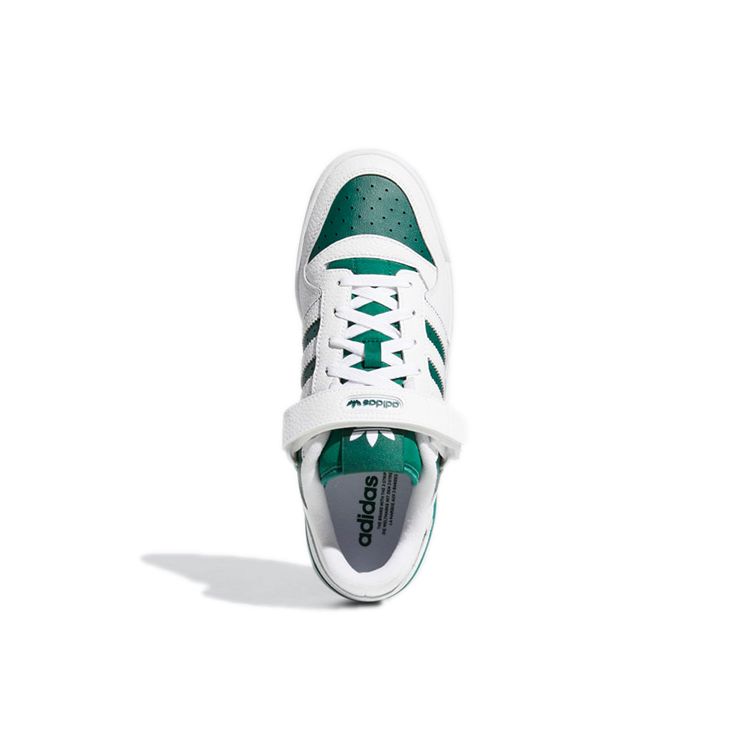 adidas Forum Low White Collegiate Green Кроссовки унисекс Cloud-White GY8556