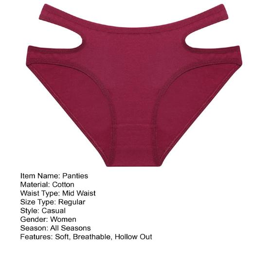 Женские трусики с открытой средней талией, однотонные, эластичные, мягкие, антисептические, дышащие, бесшовные, защищающие от воздействия женские трусы, женские трусы, нижнее белье