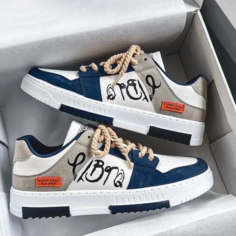 Модные Новые Мужские Повседневные Кроссовки Дизайнерская Платформа Спортивные Беговые Кроссовки для Мужчин Теннисные Тренировочные Кроссовки Вулканизированная Обувь Zapatillas Hombre