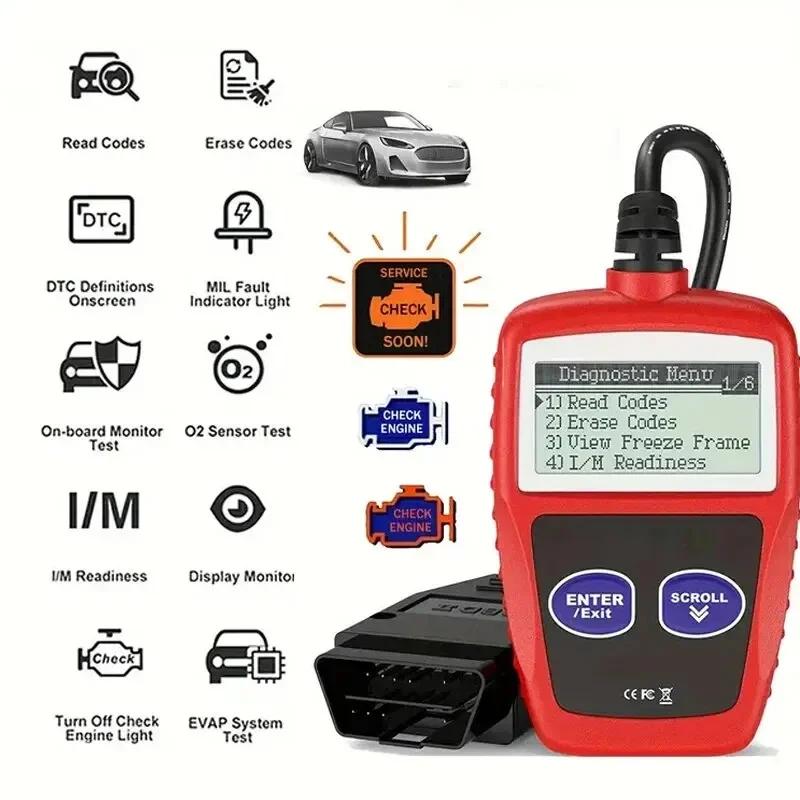 MS309 Автомобильные диагностические инструменты OBD2 Сканер Считыватель кодов Автомобиль MS 309 OBD 2 Диагностика двигателя автомобиля Лучше, чем ELM327 Код неисправности amagi