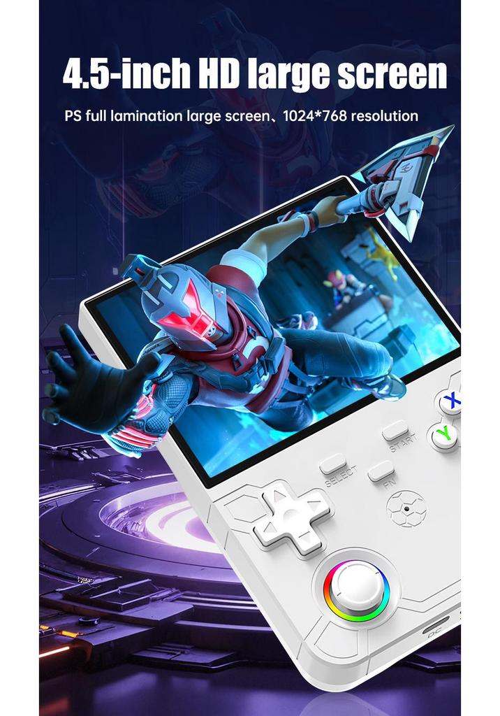R36 UltraX Open-Source 4,5-дюймовая портативная игровая консоль с онлайн-игрой и вибрацией