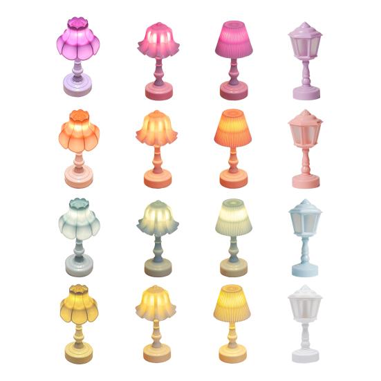 Night Light Mini Flower Shape Soft Glow Warm Light Desk Lamp with Adjustable Brightness Touch Control Portable Table