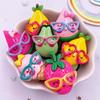 Resin Kawaii Colorful Cool Glasses Cartoon Fruit Ice Cream Avocado Watermelon Flatback DIY Figurine 10PCS Scrapbook Decor Crafts