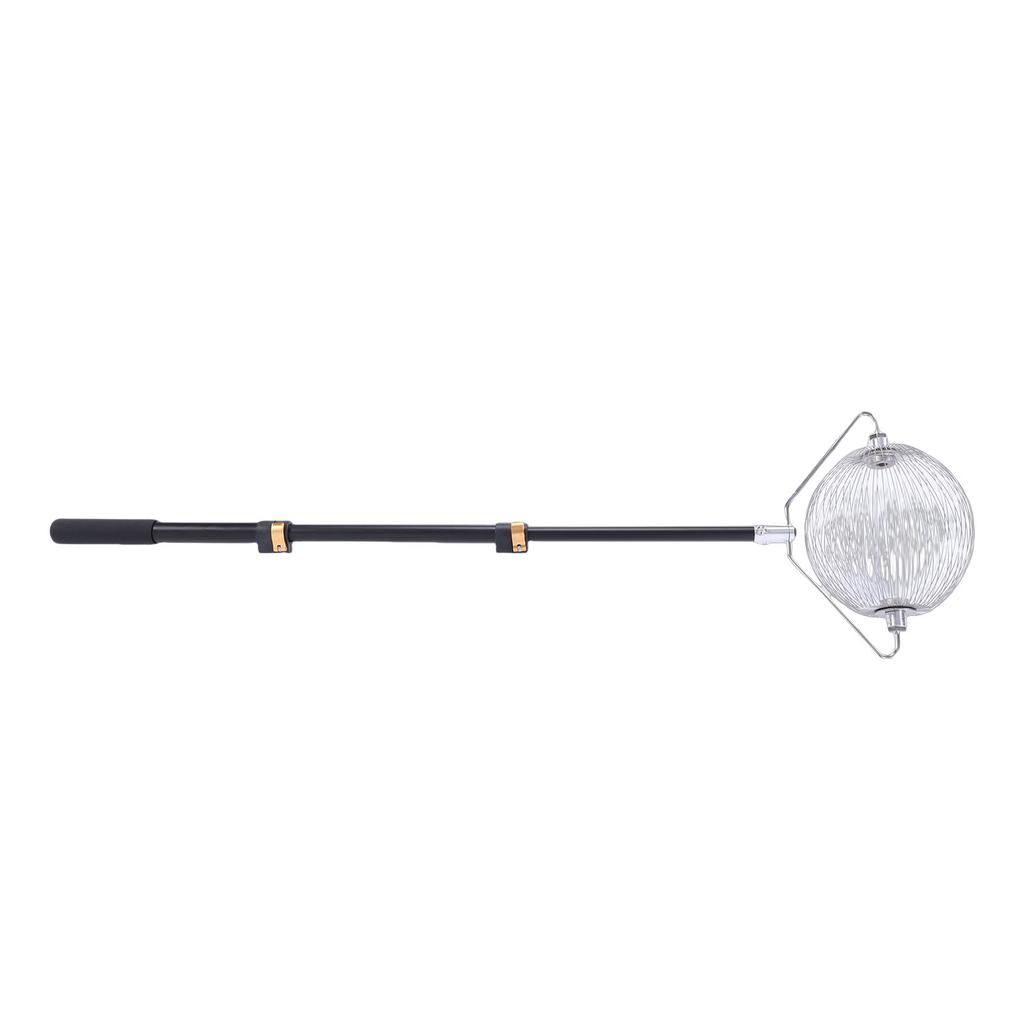 Nut Collector S Size Multi Purpose Rolling Picker with Telescopic Aluminium Alloy Pole for Tennis S Chestnuts