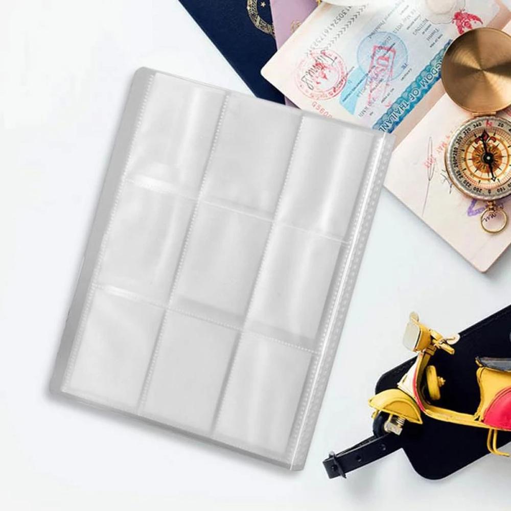 Ticket Holder Board Game Transparent 3 inches With 24 pages 288 Capacity Cards Holder Photo Album 432 Capacity Instax Album