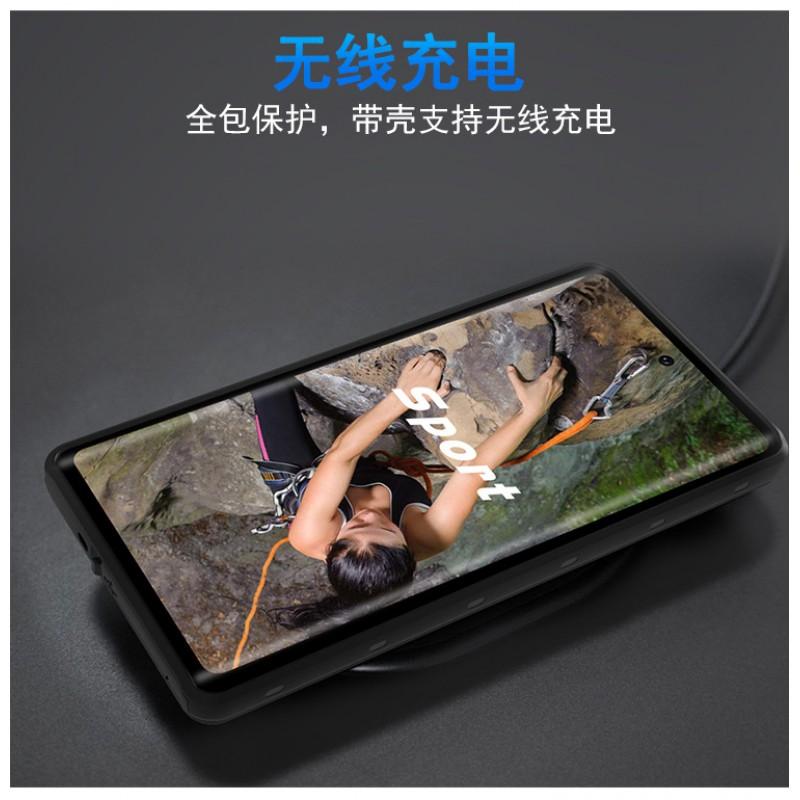 Transparent TPU Phone Case Galaxy Note 10 Plus Full Cover Shockproof Waterproof Dustproof Outdoor Sports Protective