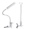 Светодиодный рабочий светильник Gooseneck Silver C Clamp LED 21W Dimmable Machine Tool Work Light Aluminum Gooseneck