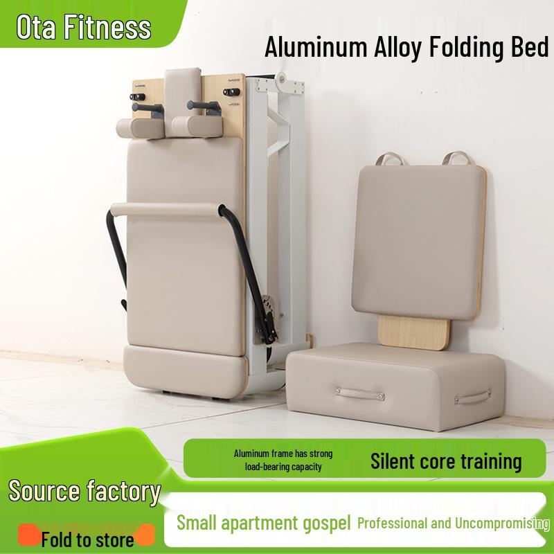 Aluminum Alloy Folding Pilates Core Training Bed