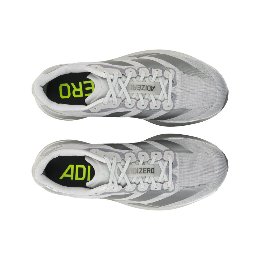 adidas Adizero Evo SL серебристый металлик мужские кроссовки серый железо-металлик Halo-Silver JR3419