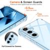Прозрачный силиконовый мягкий противоударный чехол для Samsung Galaxy S25 Edge S24 S23 S21 FE Ultra Plus 5G Ультратонкая прозрачная задняя крышка