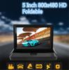 Vehicle 5" HD 800*480 Foldable TFT LCD Reverse Rearview Parking Monitor PAL NTSC