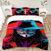 3Pcs V Vendetta Mask Bedding Set Quilt Cover Pillowcase Home Christmas Xmas Halloween Gift 1 Duvet Cover 2 Pillowcase M92950
