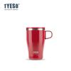 TYESO Stainless Steel Insulated Coffee Cup 400/500ML Tumbler Bottle Car Mug With Handle Thermal Iced Travel Mug Home Outdoor