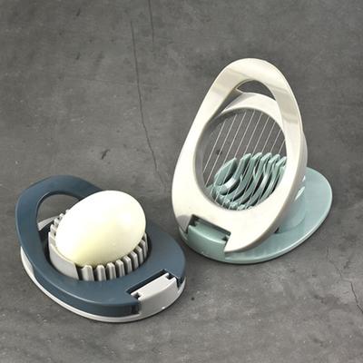 Яйцерезка из нержавеющей стали, яйцерезка для сваренных вкрутую яиц, яйцерезка, фруктовый гарнир, кухонный гаджет для приготовления яичного салата