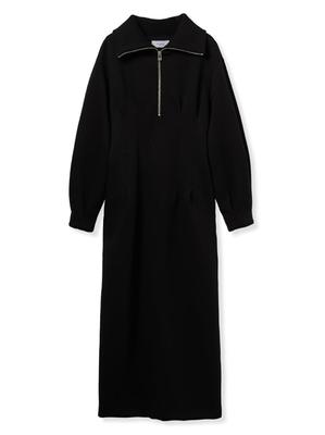 Картонное платье 13WCO255061BLK1 на молнии до половины