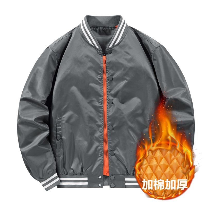 Летная куртка мужская хлопковая и тонкая куртка-бомбер весна/осень цветная бейсбольная форма