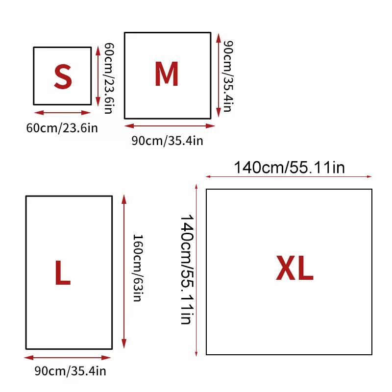 1Pc Cover Cloth Fresh Hollow Out Fashion Tablecloth Rural Style Lace Table Decoration Multiple Sizes