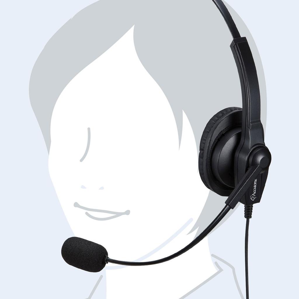 Sanwa Supply USB Headset/Headphones MM-HSU03BK