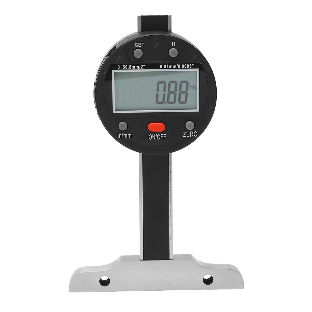 Цифровой глубиномер Высокоточный ЖК-дисплей Электронный индикатор глубины Измерительный инструмент с данными