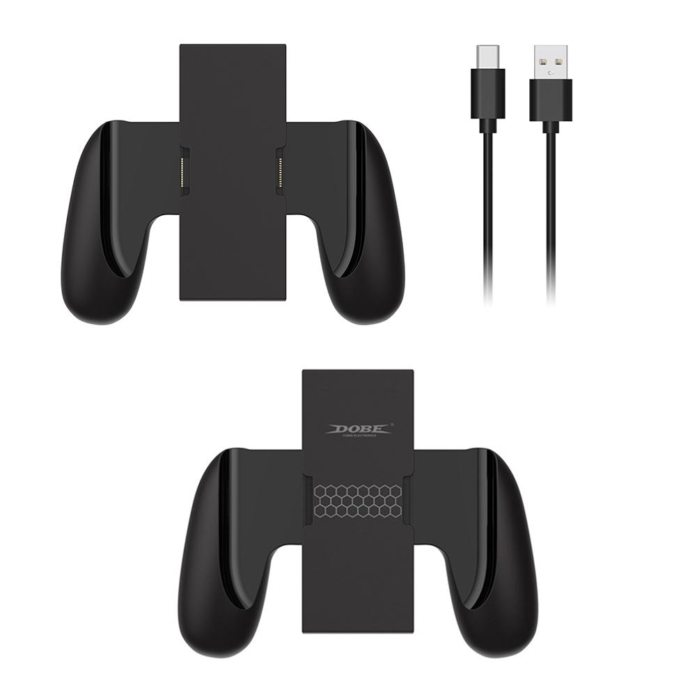 Зарядная рукоятка для Nintendo Switch 2 Joy-Con Портативная зарядная док-станция с кабелем USB-C Индикатор зарядки Ручка-кронштейн-подставка