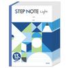 Блокнот для учебы Sakura Step Note Light B5 Легкий Для изучения английского языка Линованный 13 строк Синий Набор из 10 Cray-Pas NL191(10)