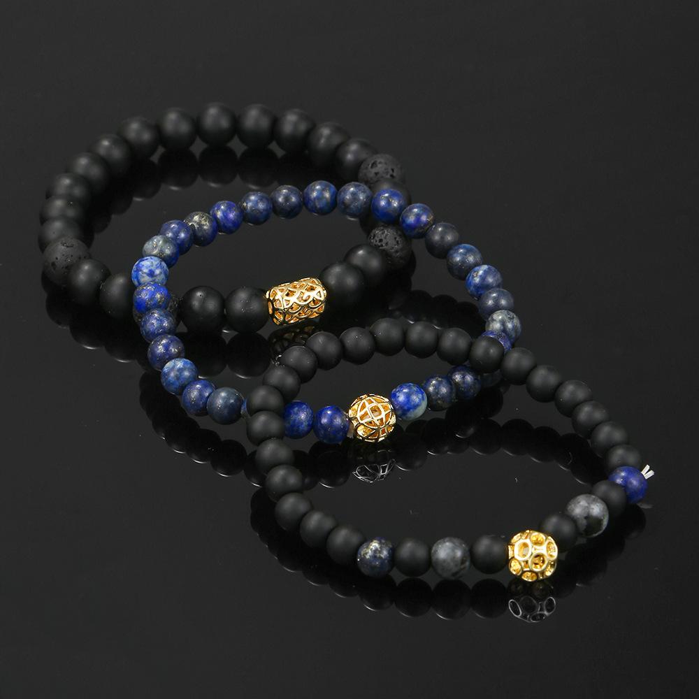 JYL TS Bracelet  Couple Turquoise Beaded Design Unites Vitality & Bond