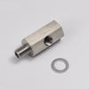 1/8" NPT Oil Pressure Sensor Tee To M10X1.5 Adapter Turbo Supply Feed Line Gauge