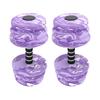 1/2Pcs Water Sports Dumbbells Water Workouts Easy Grip Foam Barbells High-density EVA Fitness Dumbbells