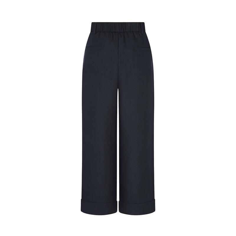 FivePlus Women's Summer Cropped Straight Casual Pants