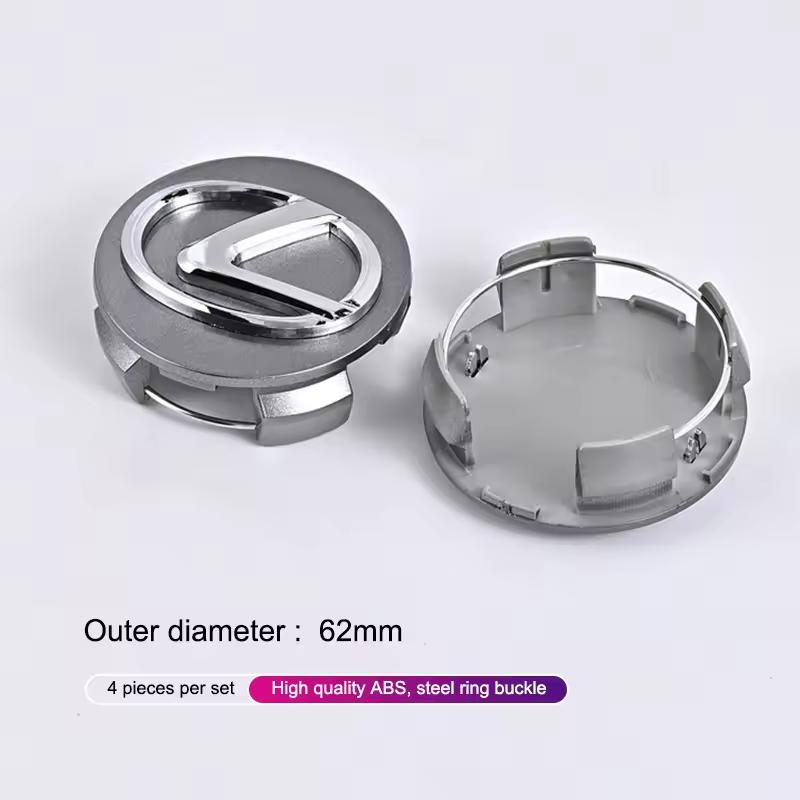 4 шт. Колпачки ступицы колеса автомобиля Аксессуары для Lexus F SPORT GS GX IS LS LX CT LC RC LBX NX RX 350h 450h ES UX 300e GX460