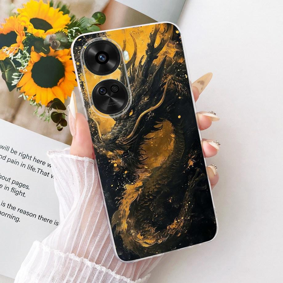 For Huawei Nova 11i 11 Pro Nova 12 SE 11 SE Phone Case Clear Soft TPU Bumper Cover Cool Cartoon Luxury Butterfly Flower Funda